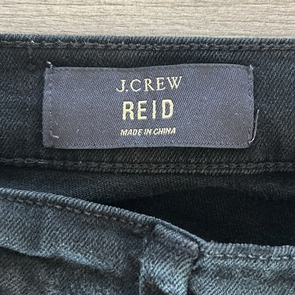 J. Crew Reid skinny jeans in black size 26 long tall